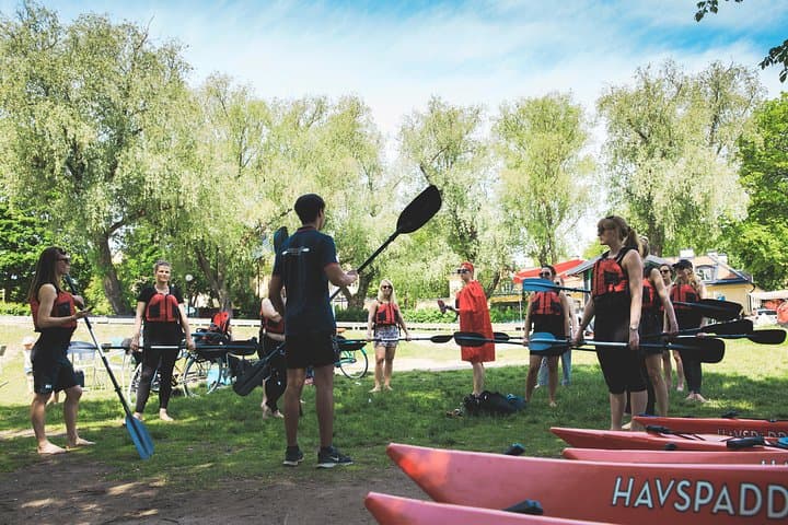 Self-Guided Kayak Adventure In Central Stockholm (One-man kayak)