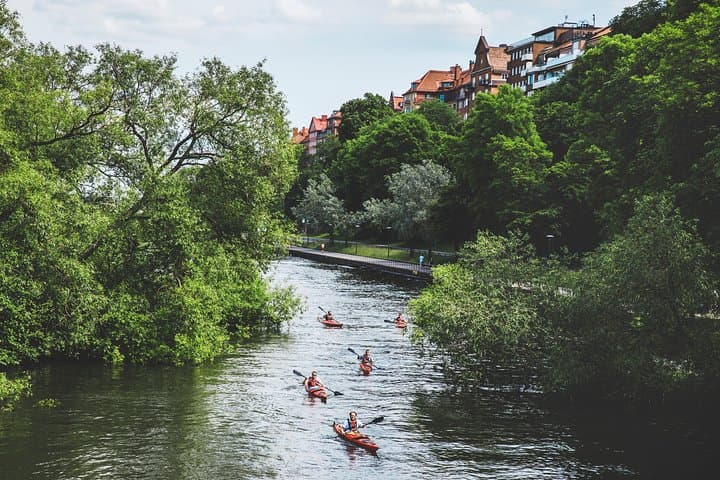 Self-Guided Kayak Adventure In Central Stockholm (One-man kayak)