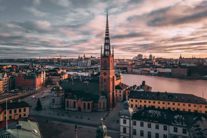 Riddarholms kyrkan at sunset ©Francisco Gutierrez