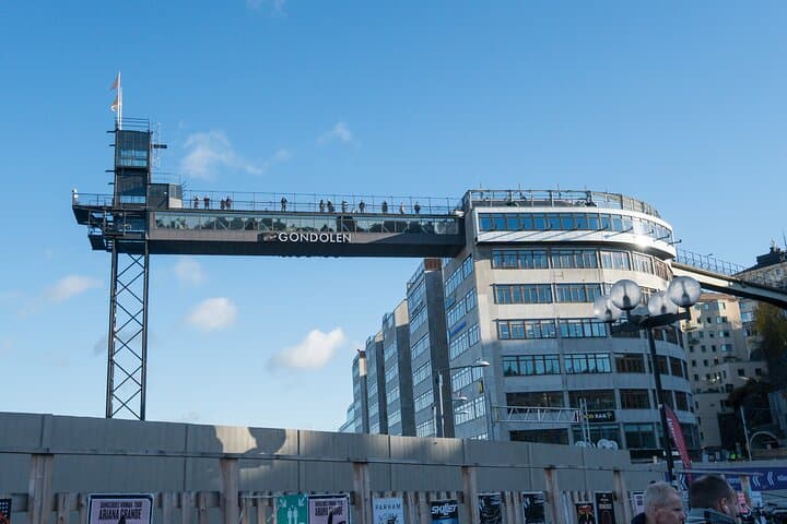 Katarinahissen, at Slussen.