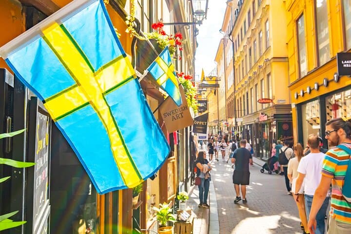 Shopping in the Old Town.