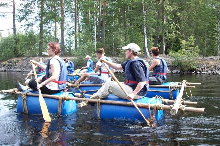 Raft Building from Basics for Families and Groups