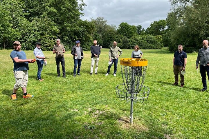 Guided Disc Golf Round with Instructions