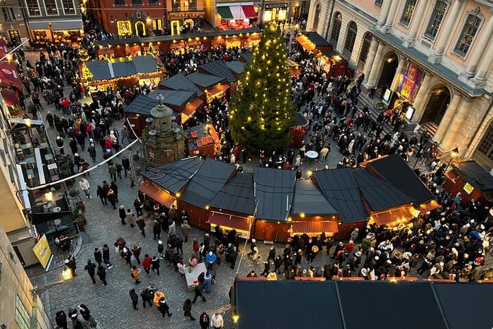 Gamla Stan Christmas Tour and Market Visit