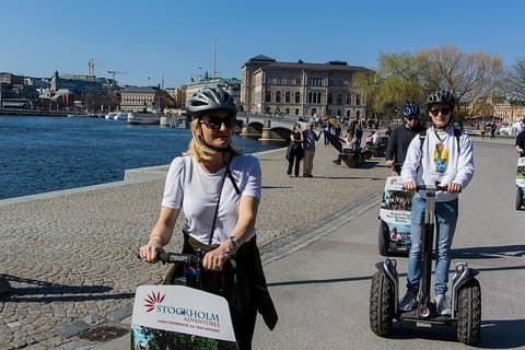 Segway sightseeing in Stockholm City