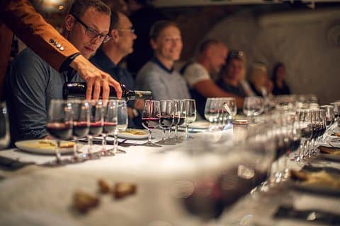 Wine tasting in Old Town Stockholm