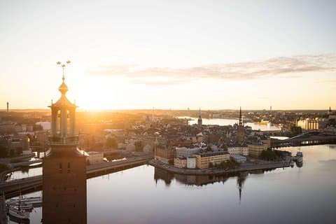 Riddarholmen Island From the City Hall