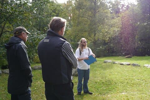 Tour at Arkils Assembly place.