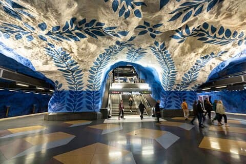 2 Hour Stockholm Metro Tour