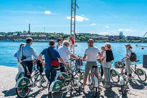 Stockholm’s Urban Treasures Private Bike Tour
