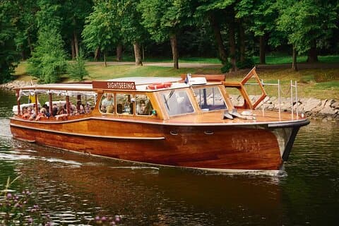 Classic Wooden Boat Sightseeing Ride