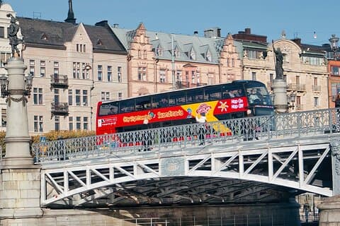 Stockholm Hop On-Hop Off Bus Sightseeing