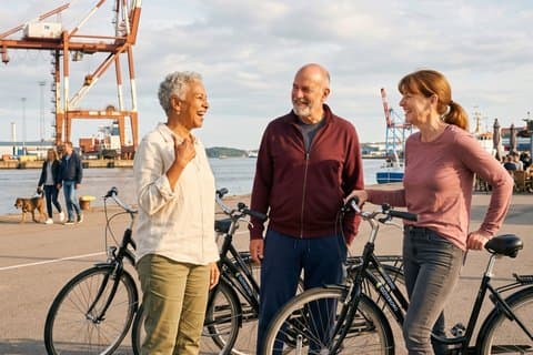 Private Bike Tour in Gothenburg Art, Harbor, and Old Town