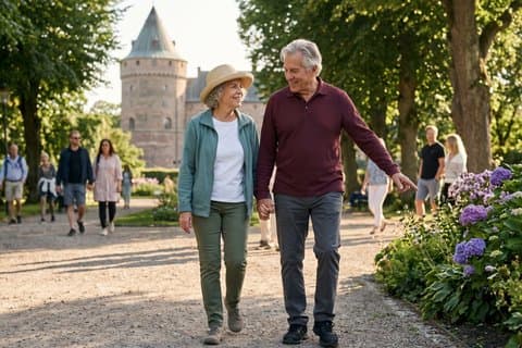 Private Romantic Walking Tour in Malmö Historic Heritag