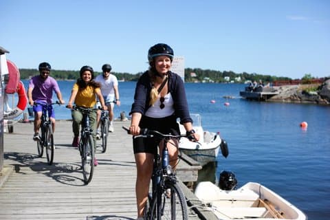 Vaxholm Guided Bike Tour with Swedish Fika