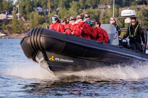 RIB Speed Boat Tour and Archipelago Island Visit (4,5h)
