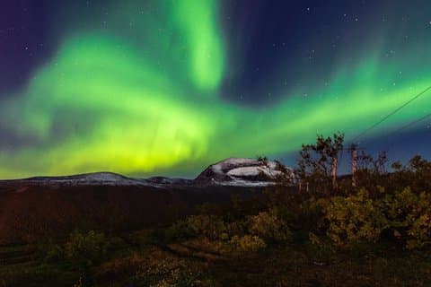 From Kiruna: Northern Lights Chase by Car