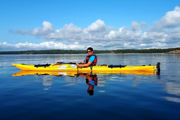 Kayak in the archipelago