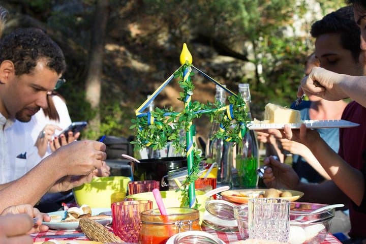 Enjoy a freshly prepared Traditional Swedish Midsummer Meal
