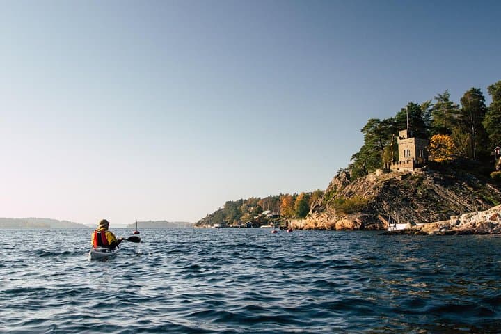 3-day kayaking adventure around Vaxholm in Stockholm Archipelago - self guided