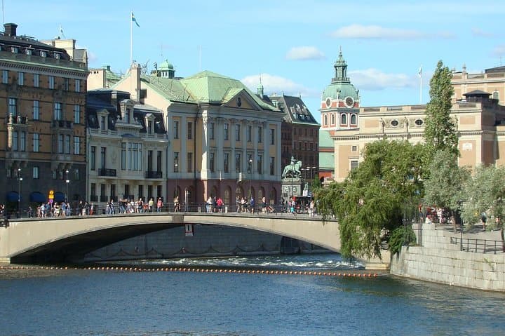 Stockholm Old Town and the Viking Museum, a Small Group Walking Tour