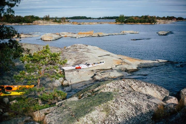 4-day kayaking adventure around Vaxholm in Stockholm Archipelago - self guided