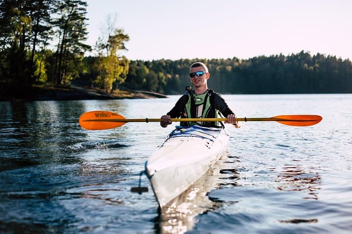 2-day kayaking adventure around Vaxholm in Stockholm Archipelago - self guided
