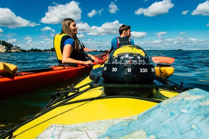 2-day kayaking adventure around Vaxholm in Stockholm Archipelago - self guided