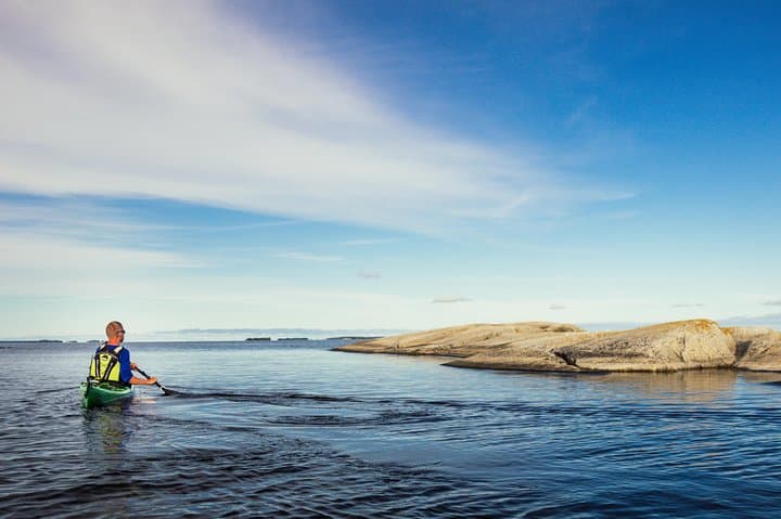 2-day kayaking adventure around Vaxholm in Stockholm Archipelago - self guided