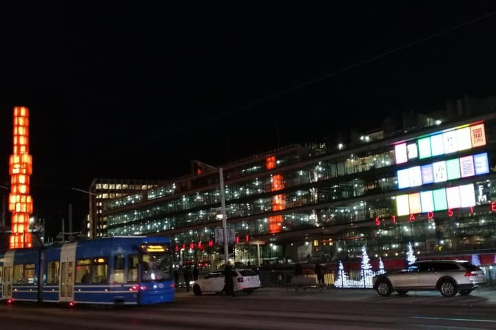 Kulturhuset by night