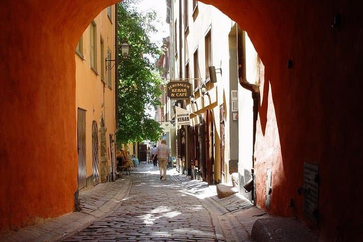 A picturesque street in the Old Town.