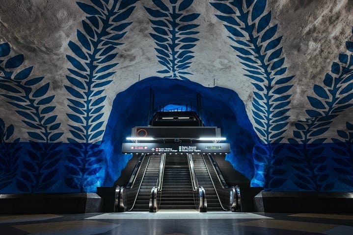 Stockholm: Underground Metro Art Ride with a Local