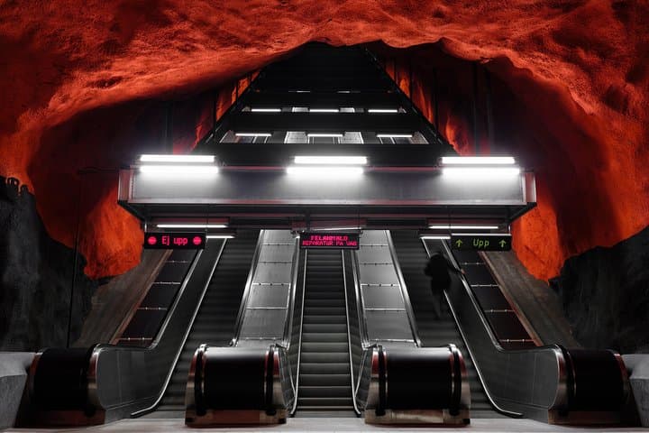Stockholm: Underground Metro Art Ride with a Local