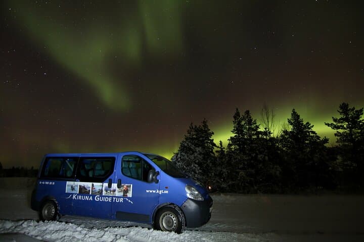 Guided Northern Lights Tour at Kiruna