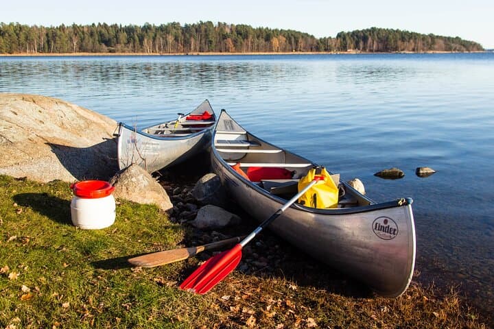 Canoe adventure Stockholm Archipelago