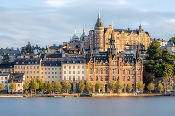 Mariaberget in the evening light