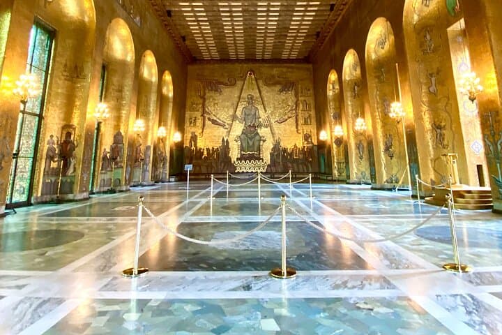 Stockholm City Hall & Nobel Prize Exclusive Private Tour