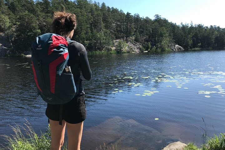 Forestbathing Slow Walking and Healing Spring Water, Stockholm