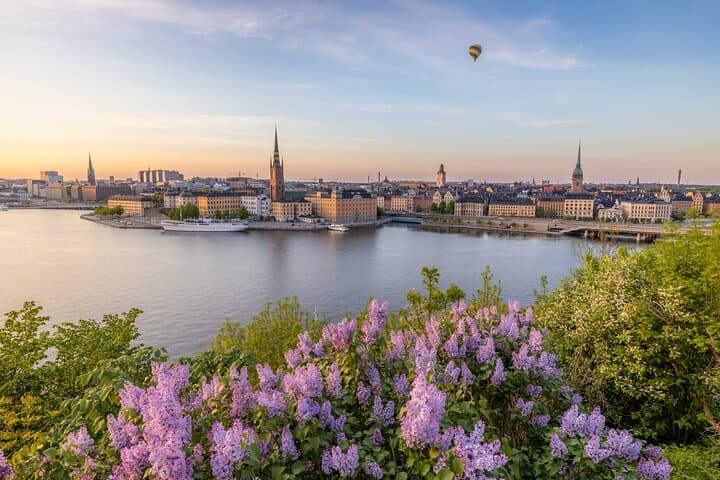 View from Monteliusvägen