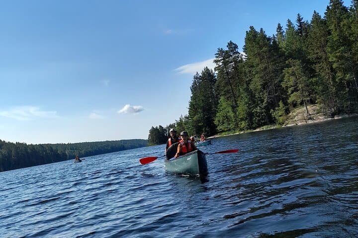 Family canoe tour Sweden | Canoe Sweden