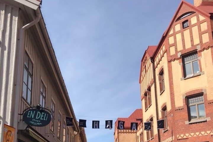 Experience the old streets with us, the best coffee in town and the freshest homemade Swedish Fika.