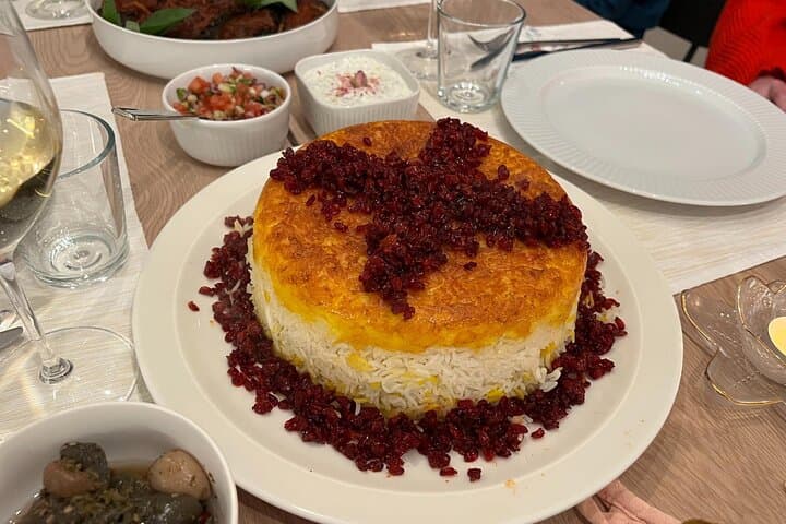Traditional Persian Cooking Class in Stockholm with a Local