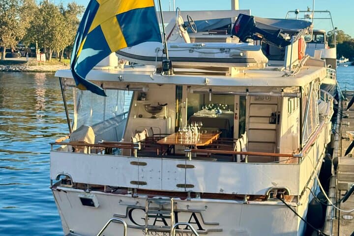 Stockholm by Classic Yacht: sunset, dinner, lunch, cruise