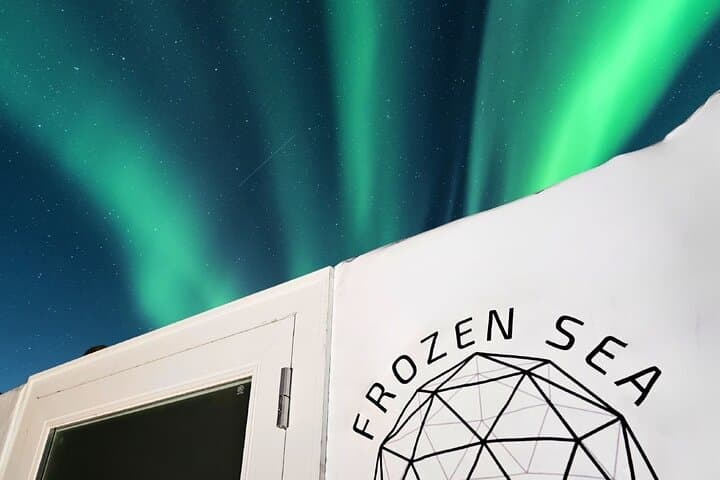 Sleep in a Glass Igloo Under Northern Lights