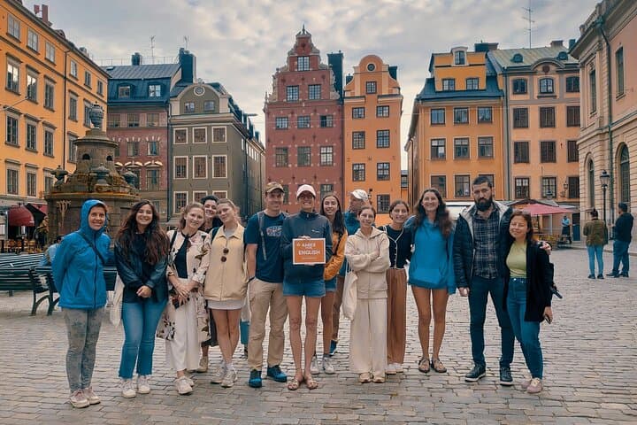 Stockholm: 2h Old Town Tour + 1h Silent Electric Boat Cruise