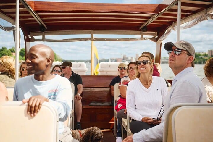 Sightseeing Ride Guests enjoy Boat Tour