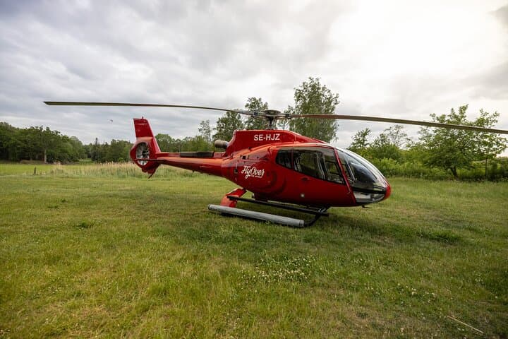 Modern and comfortable helicopters