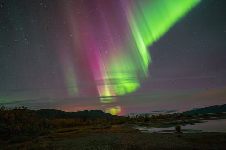 One-Night Aurora Photo Adventure, Borealis Lights Lapland