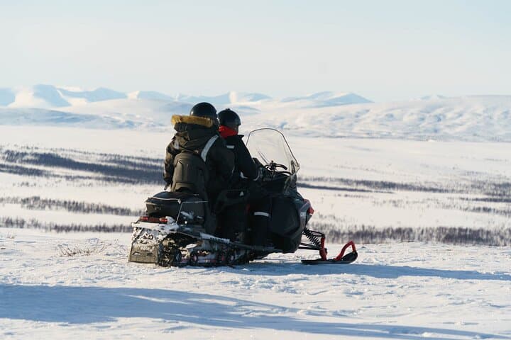 Snowmobile Tour in Kiruna