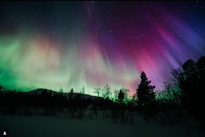 From Kiruna: Northern Lights Chase by Car